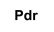 Pdr